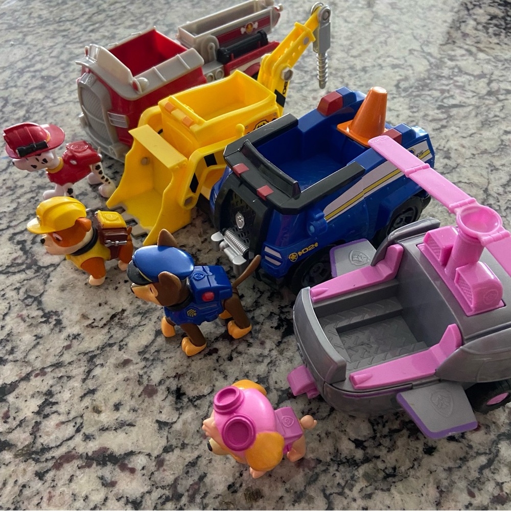 Paw Patrol Toy Set